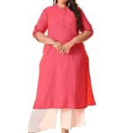 Simple yet elegant—this solid kurta could be your next wardrobe staple.