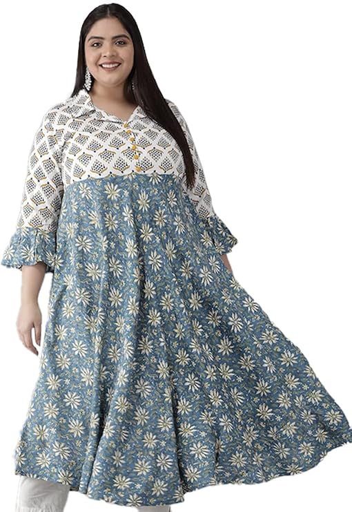 Struggling to find stylish plus size dress clothes that actually fit and flatter? This kurta might surprise you.