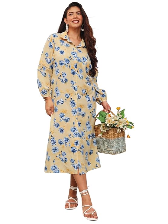 Flowy floral style made for curves