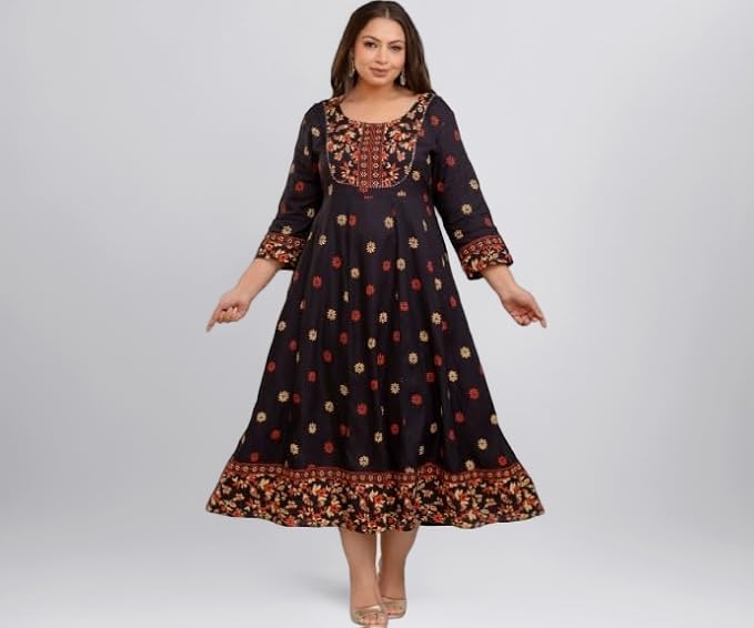 Elevate your wardrobe with this chic fit and flare maxi gown.