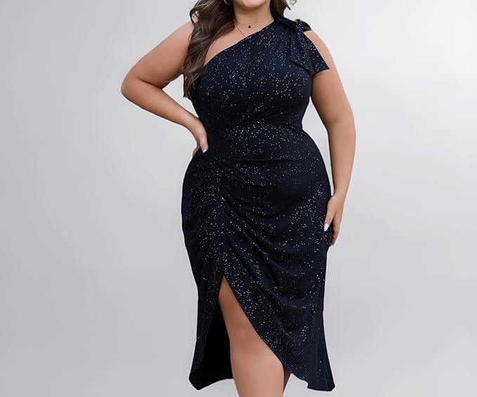 The perfect plus size cocktail dress for confident women.